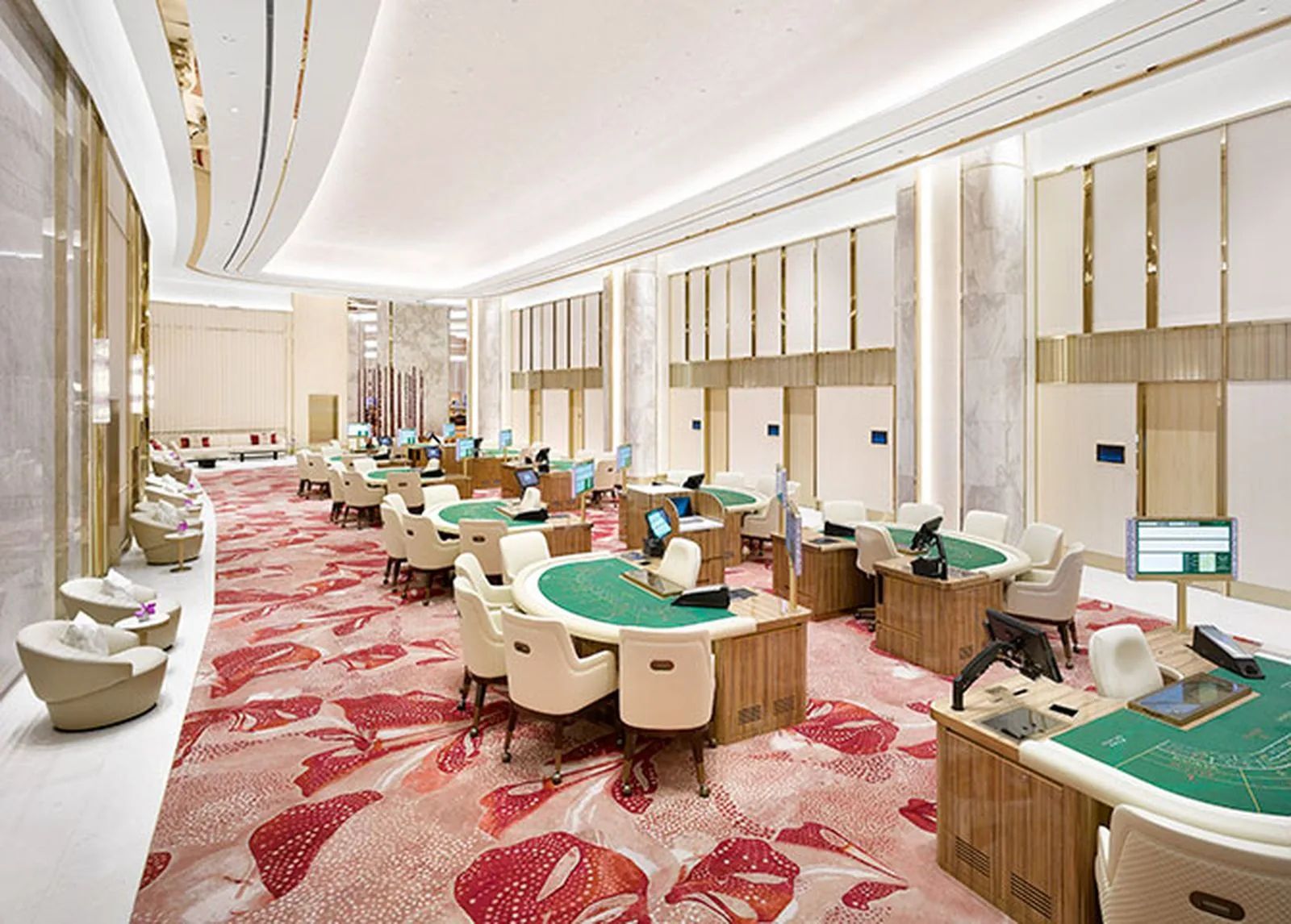 Jeju Dream Tower Casino · 桌台游戏区