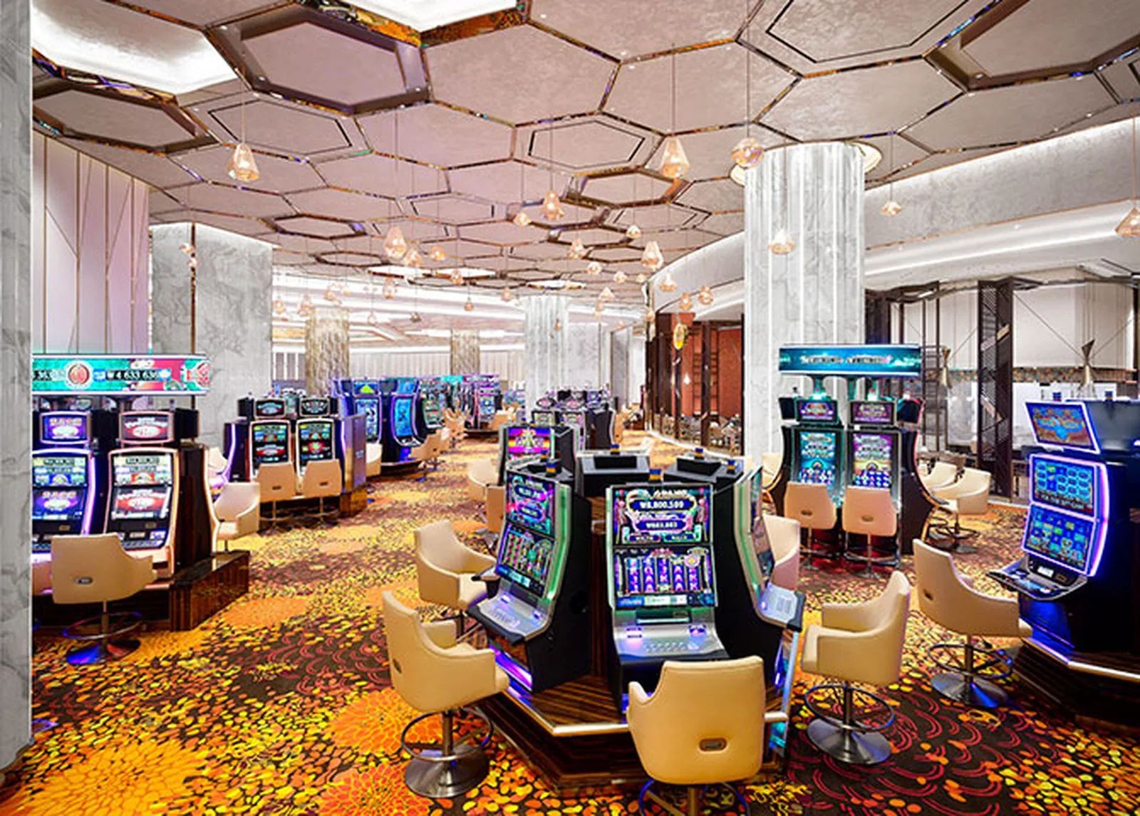 Jeju Dream Tower Casino · 老虎机区